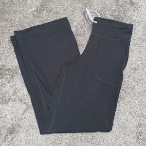 lululemon athletica Black Wide Leg Pants
